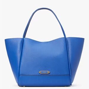 ♠️♥️♠️Kate Spade Gramercy Pebbled Leather Tote blueberry